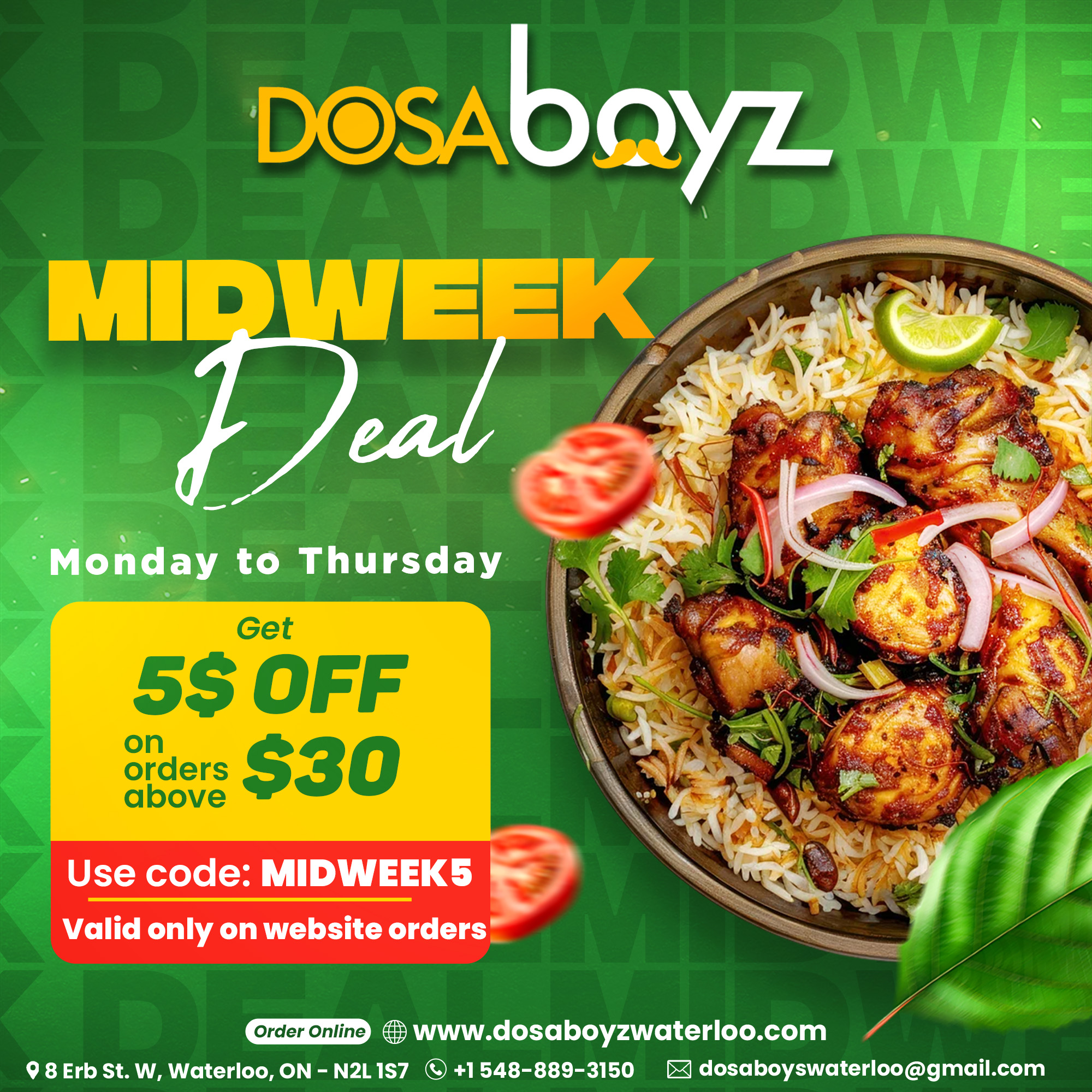 Midweek Deal